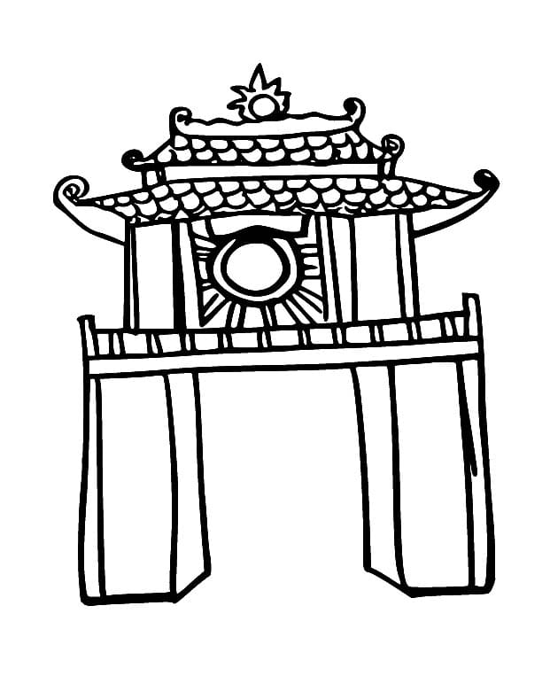 Văn Miếu Quốc Tử Giám Đơn Giản