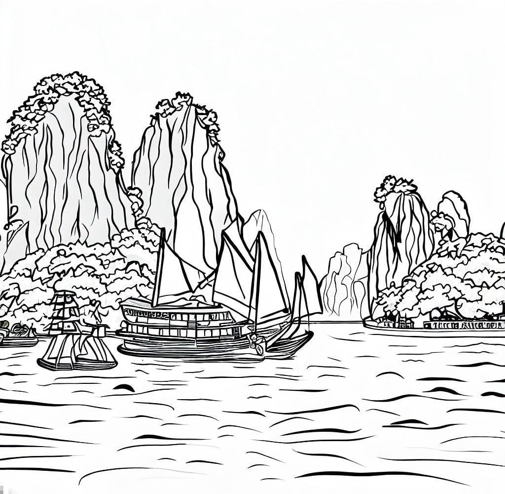 Tô Màu Danh Lam Thắng Cảnh