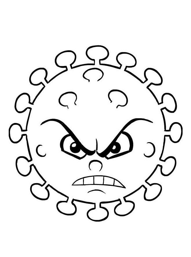 virus corona giận dữ