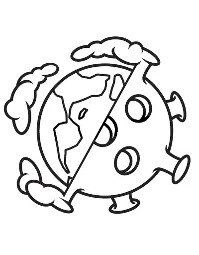 virus corona và trái đất