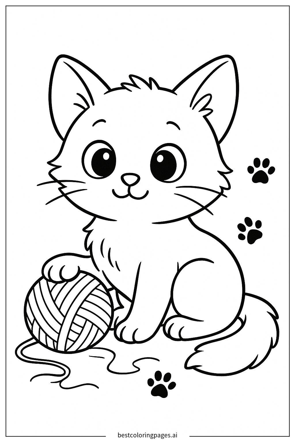 Cat playing