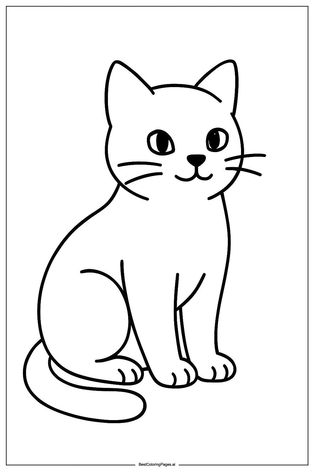 Cat sitting 3