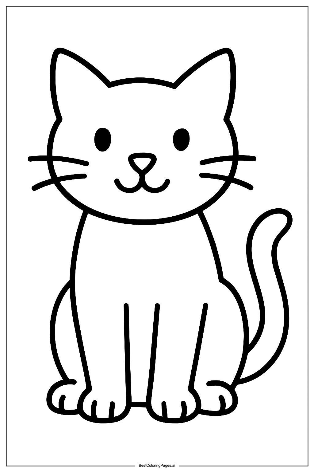 Cat sitting 5