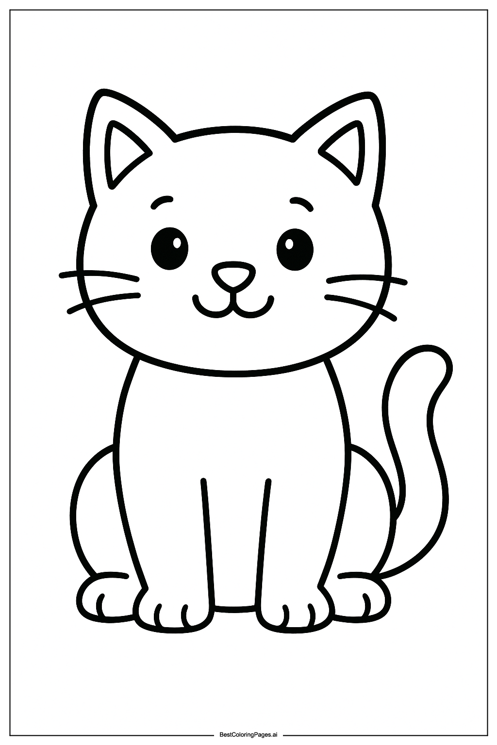 Cat sitting 6