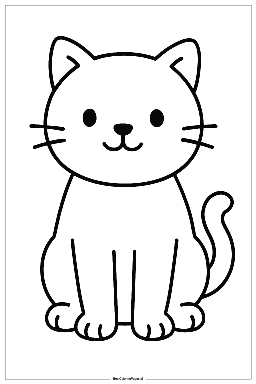 Cat sitting 7