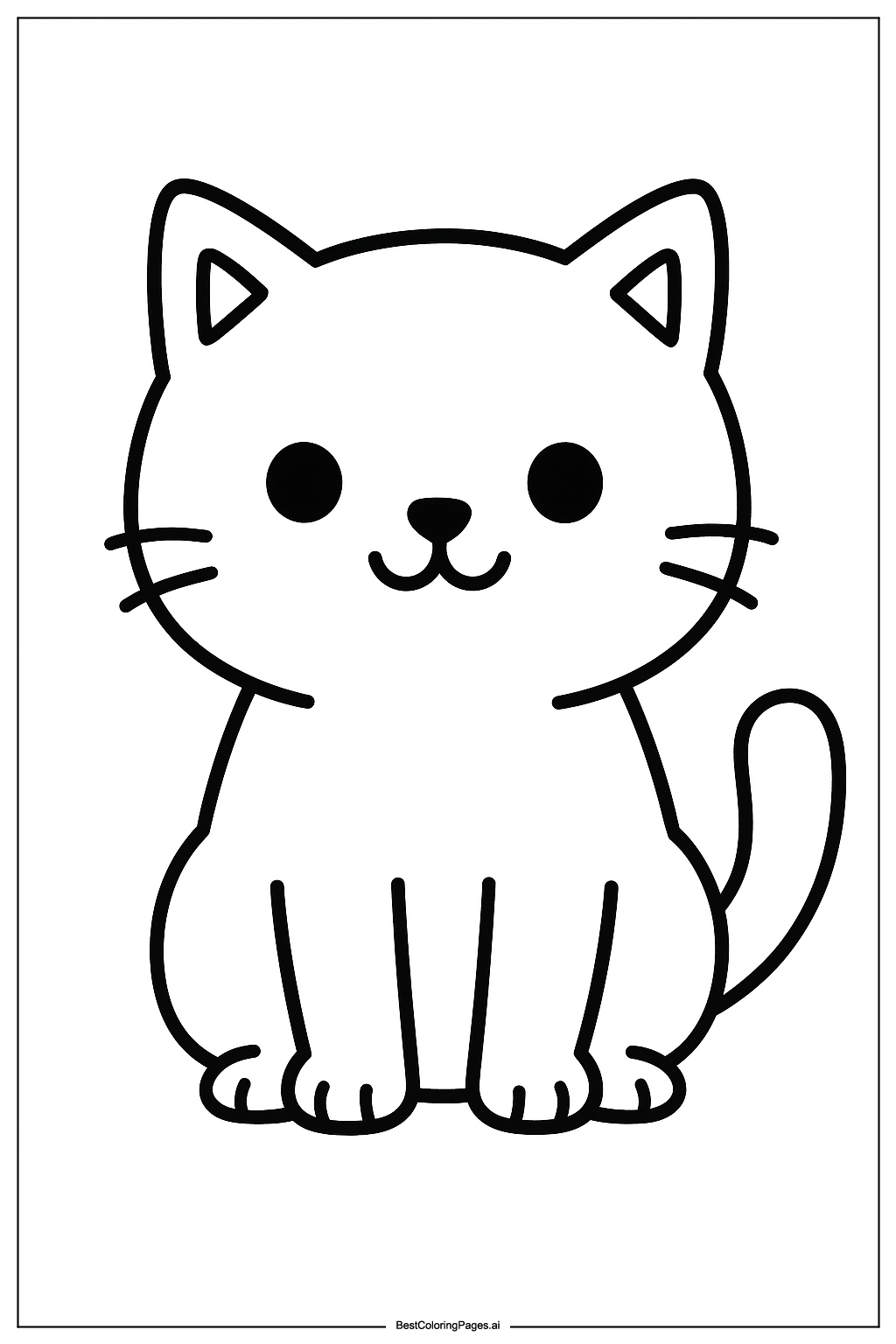 Cat sitting 8