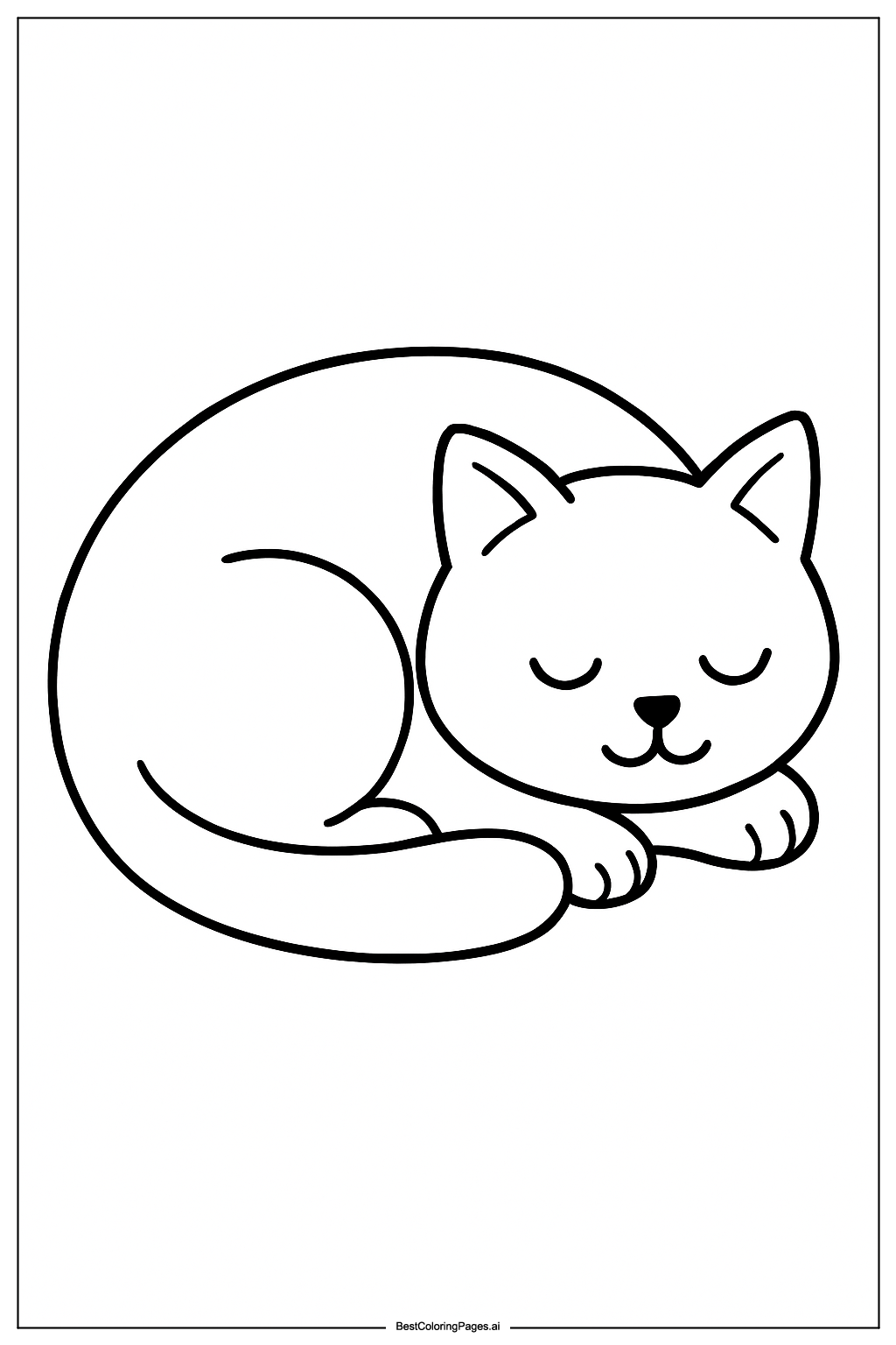 Cat sleeping 3