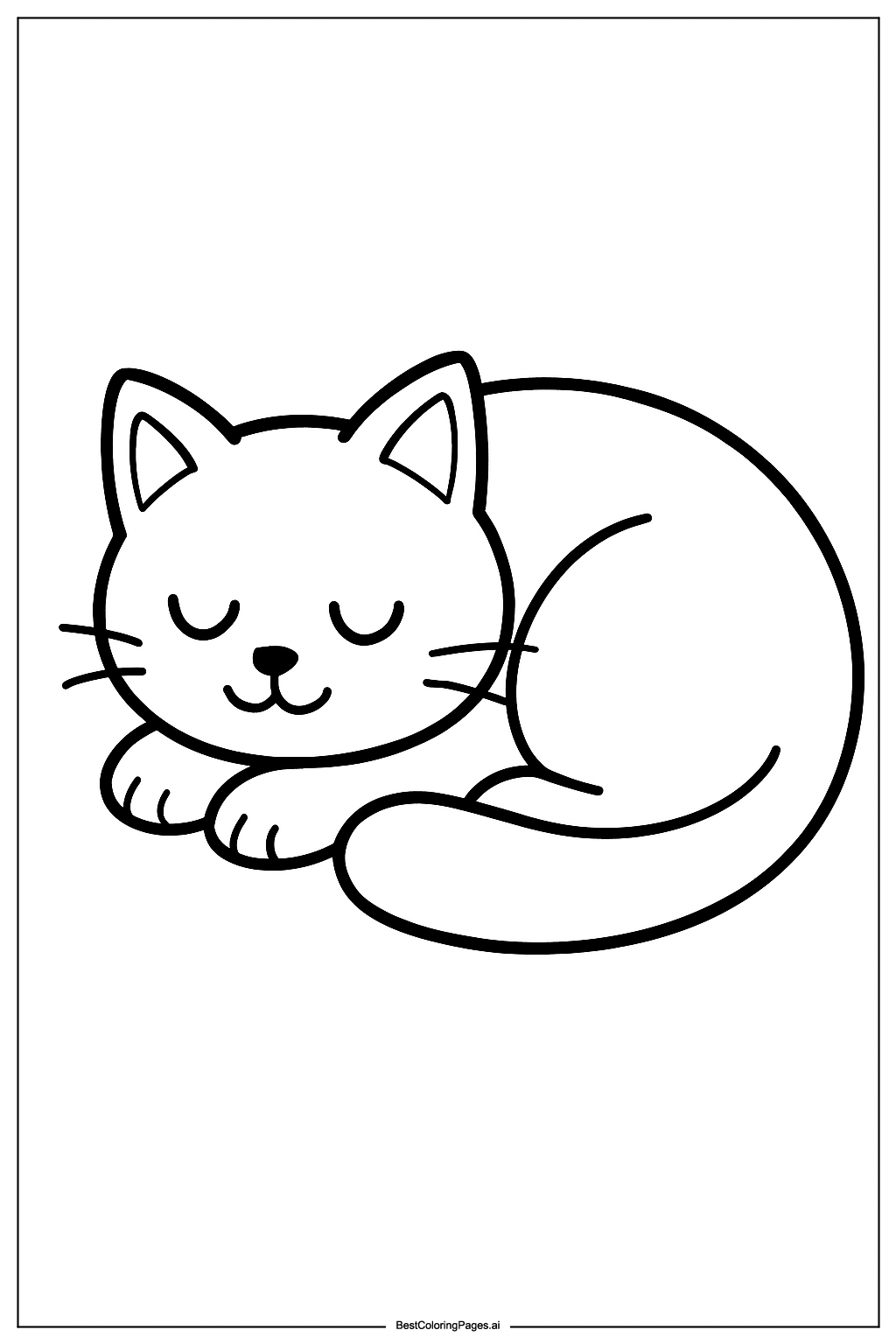 Cat sleeping 4