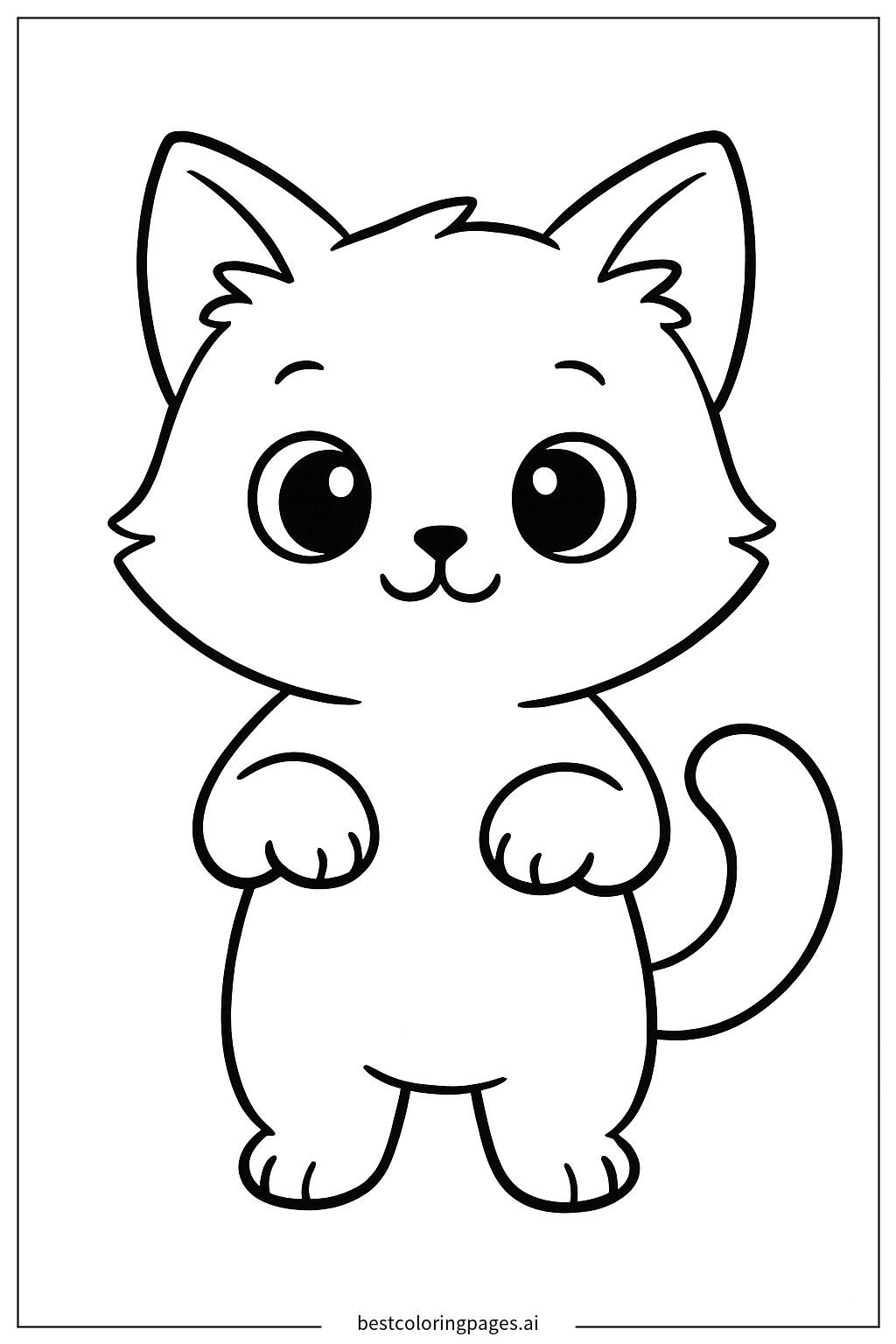 Cat standing