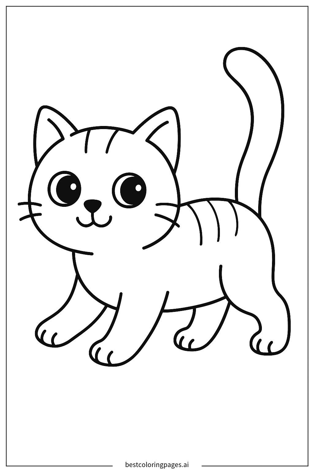 Cat walking