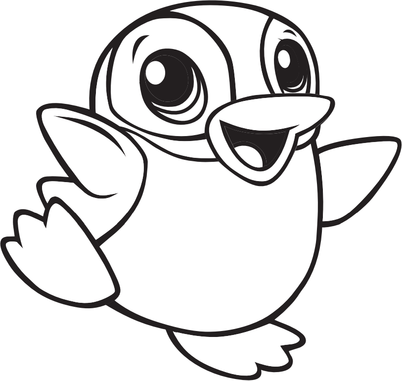 chim cánh cụt lùn đáng yêu