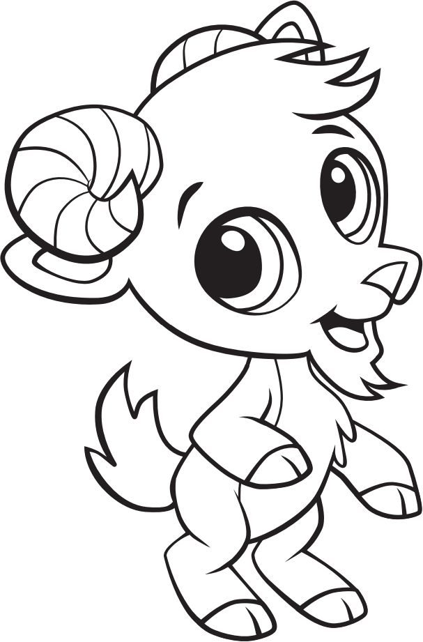 chú dê nhỏ dễ thương