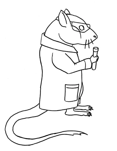 con chuột làm thí nghiệm