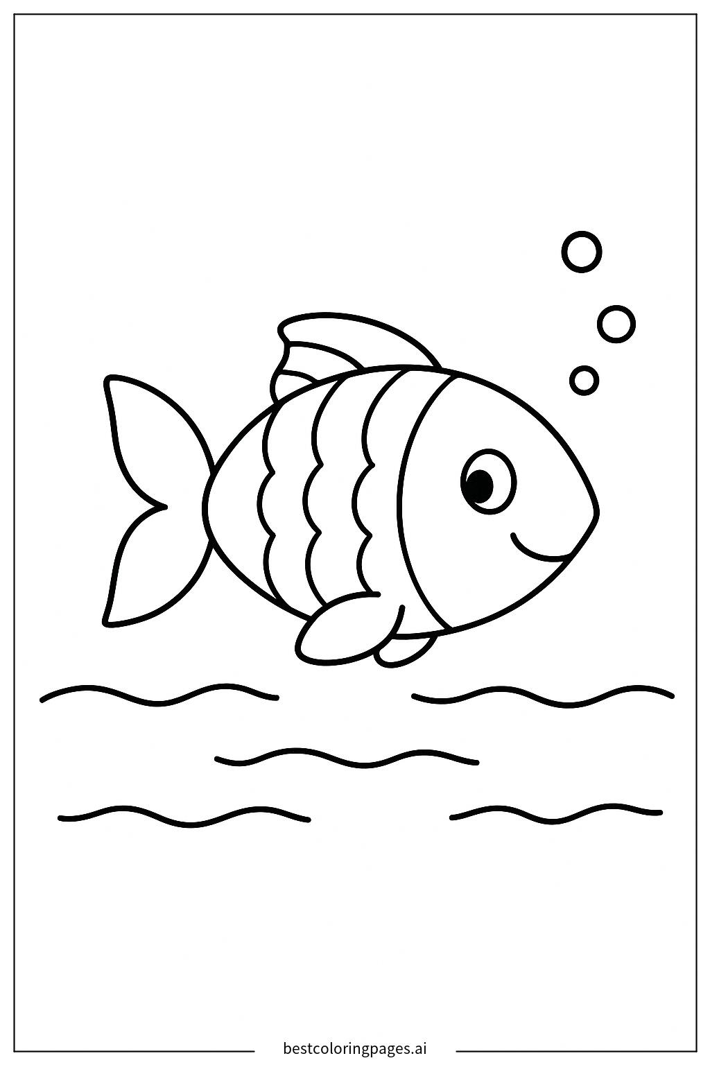 Fish swimming in pond