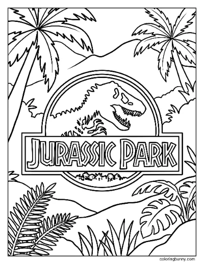 Biển Báo Công Viên Jurassic