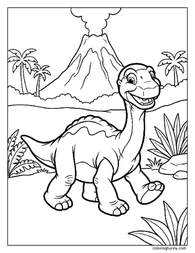 Littlefoot trong Land Before Time