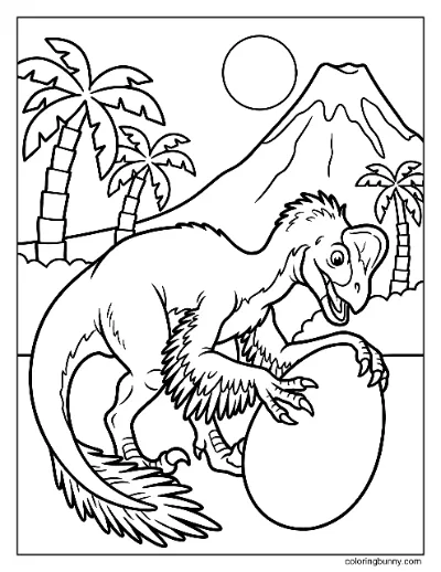 Oviraptor Cảnh Jurassic