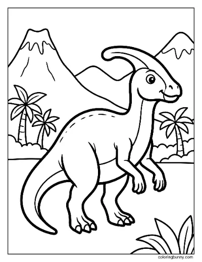Parasaurolophus Cảnh Jurassic