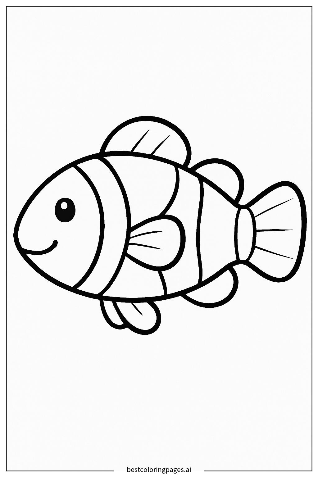 Simple clownfish