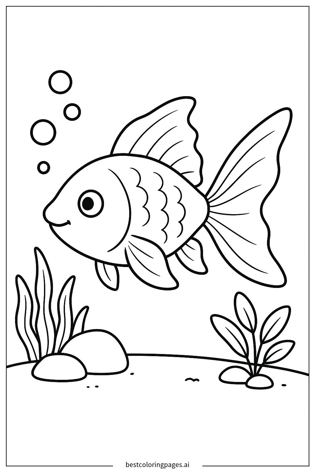 Simple goldfish
