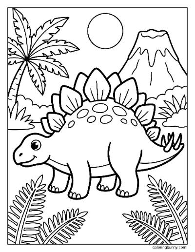 Stegosaurus Cảnh Jurassic