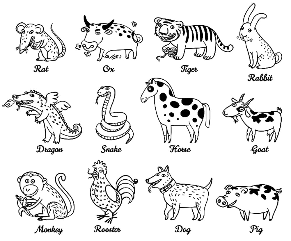 12 Con Giáp Ngộ Nghĩnh