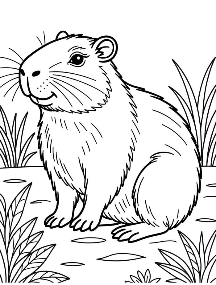 Capybara Đáng Yêu