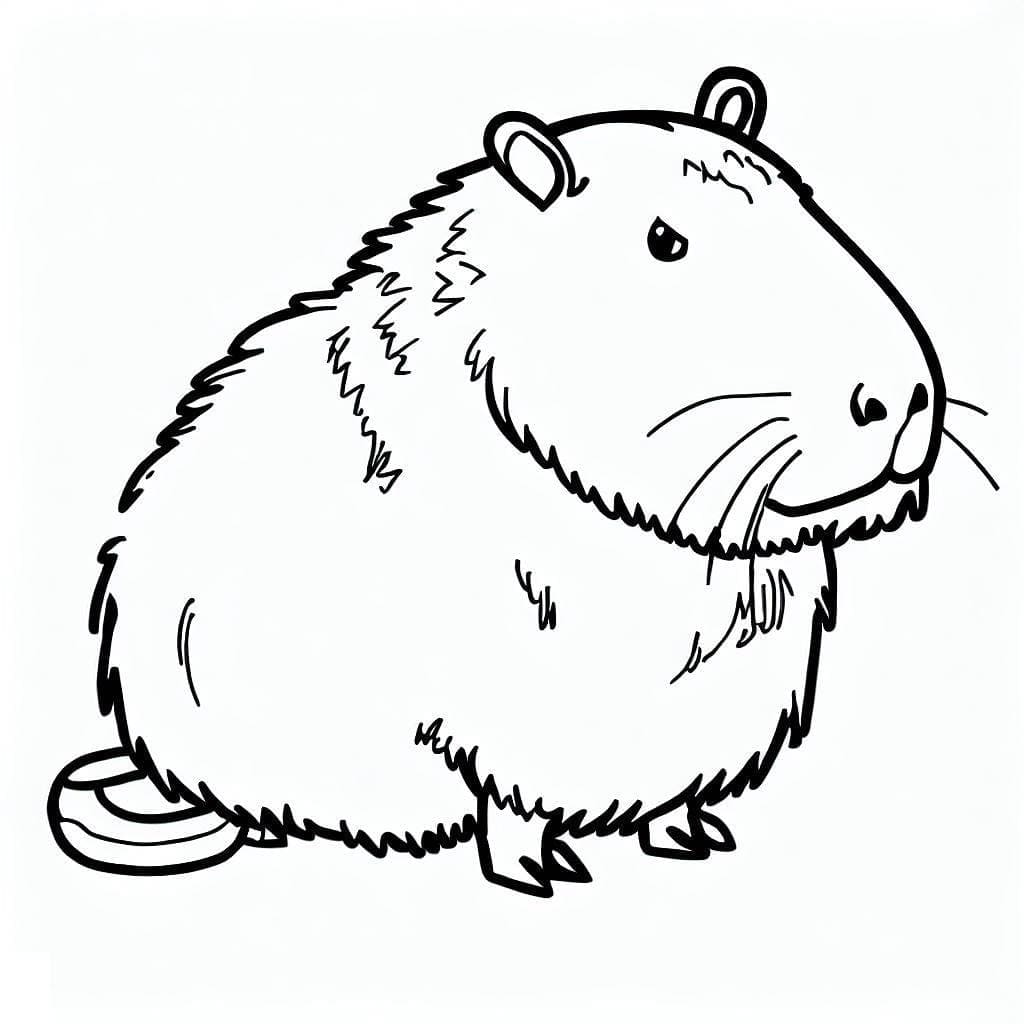Capybara Mập