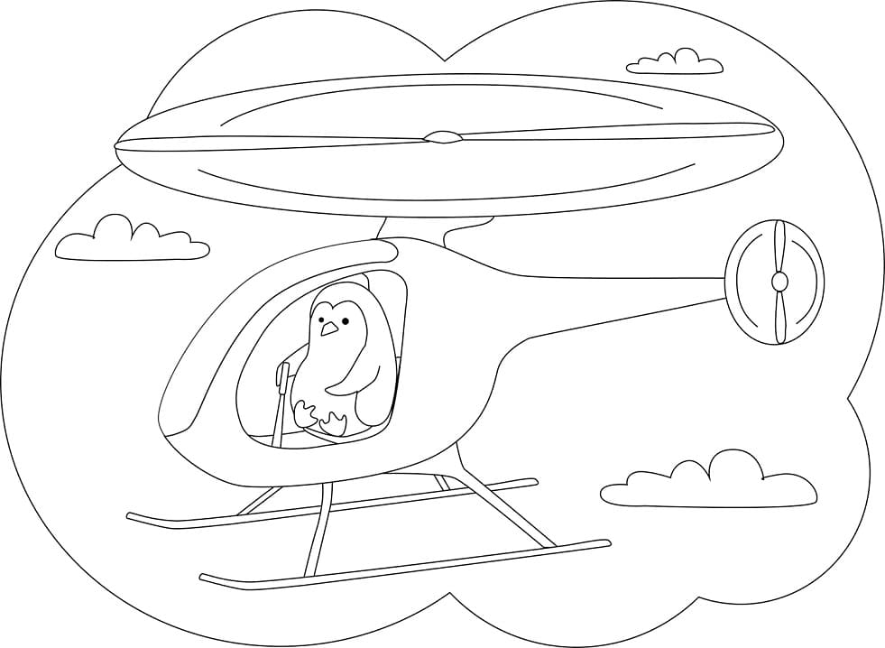 Chim Cánh Cụt Lái Trực Thăng