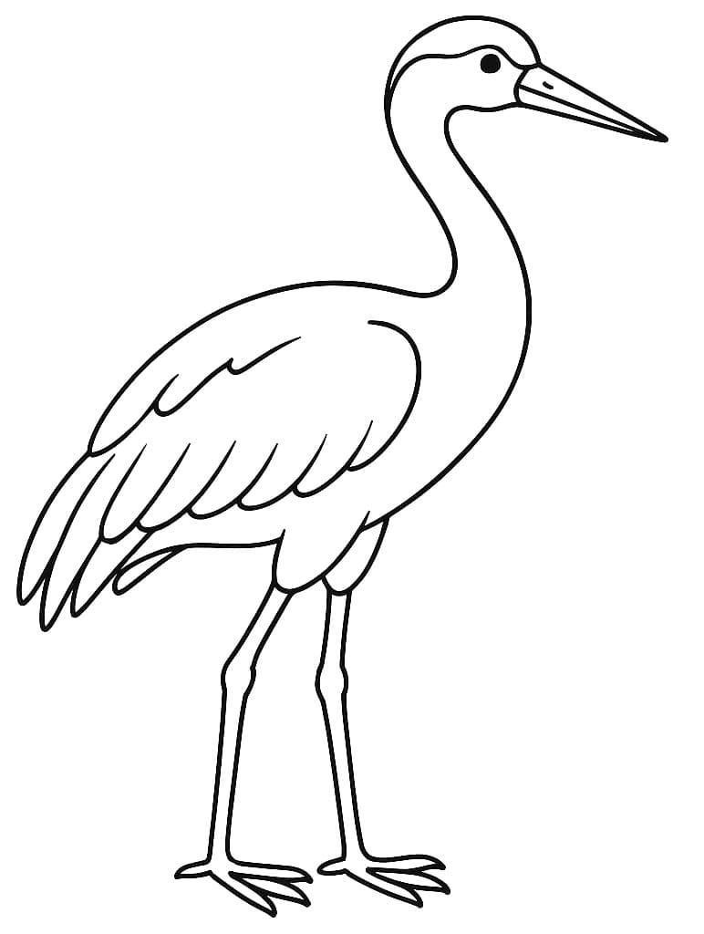 Chim Hạc Đơn Giản