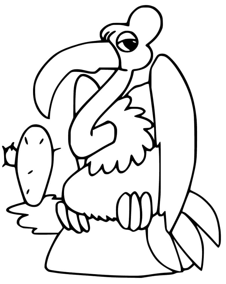 Chim Kền Kền và Cây Xương Rồng