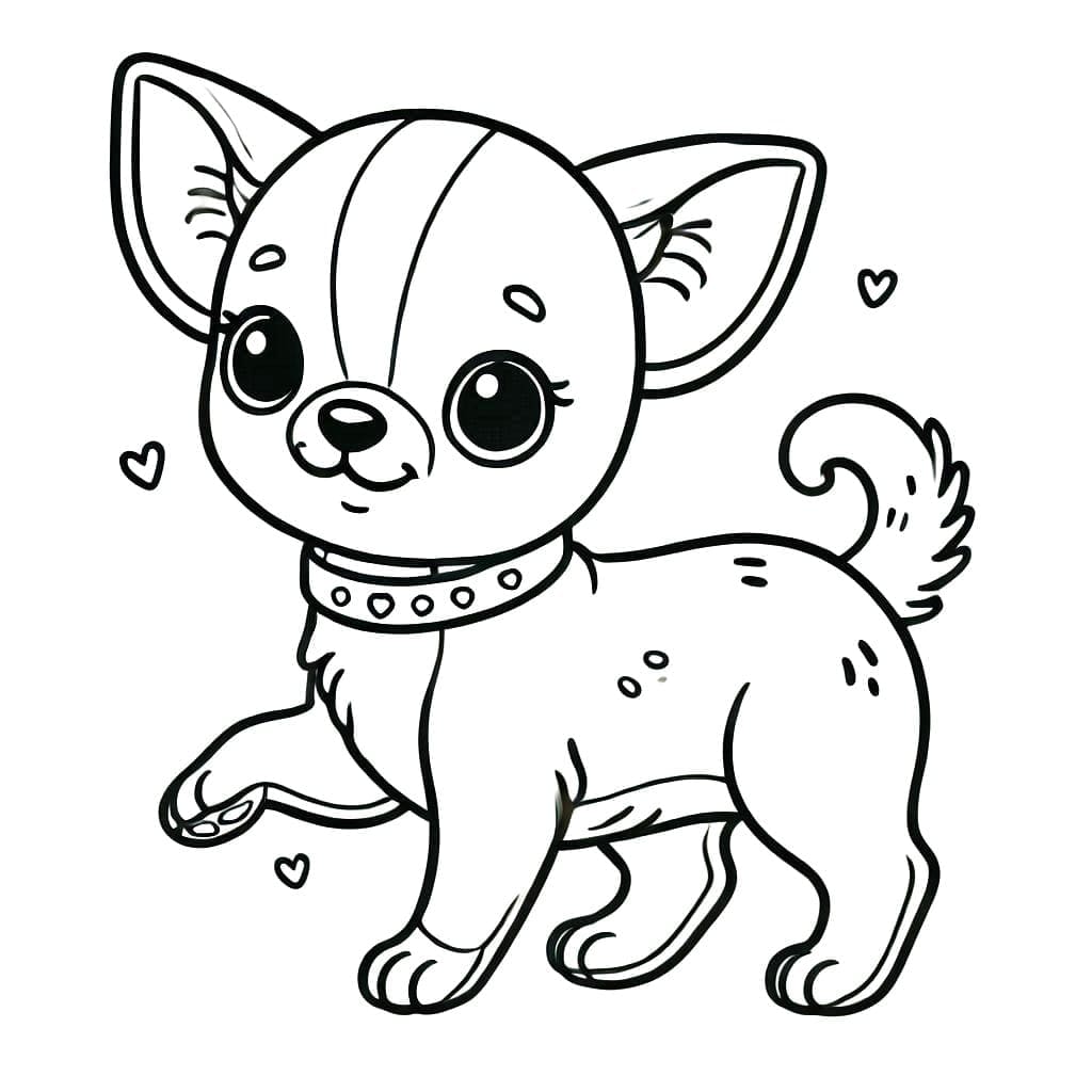 Chó Chihuahua Hoạt Hình