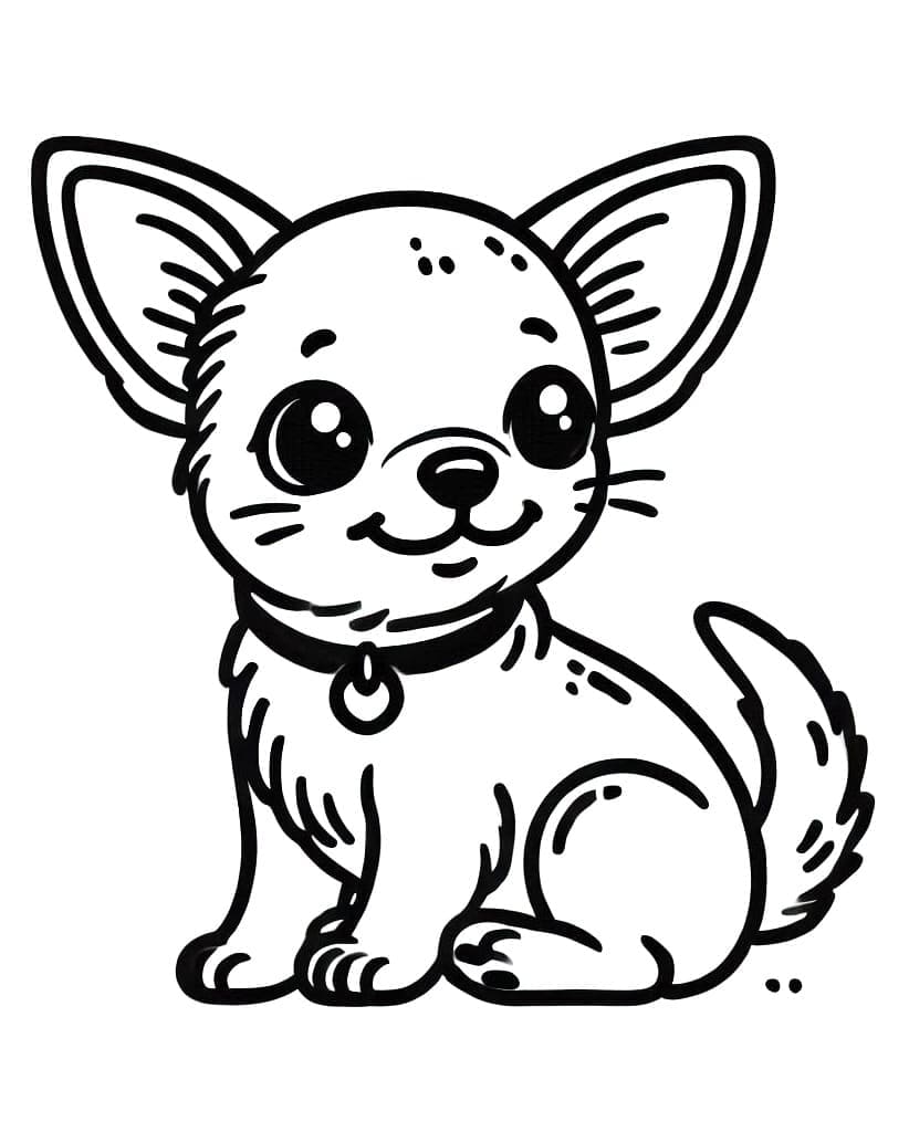 Chó Chihuahua Mỉm Cười
