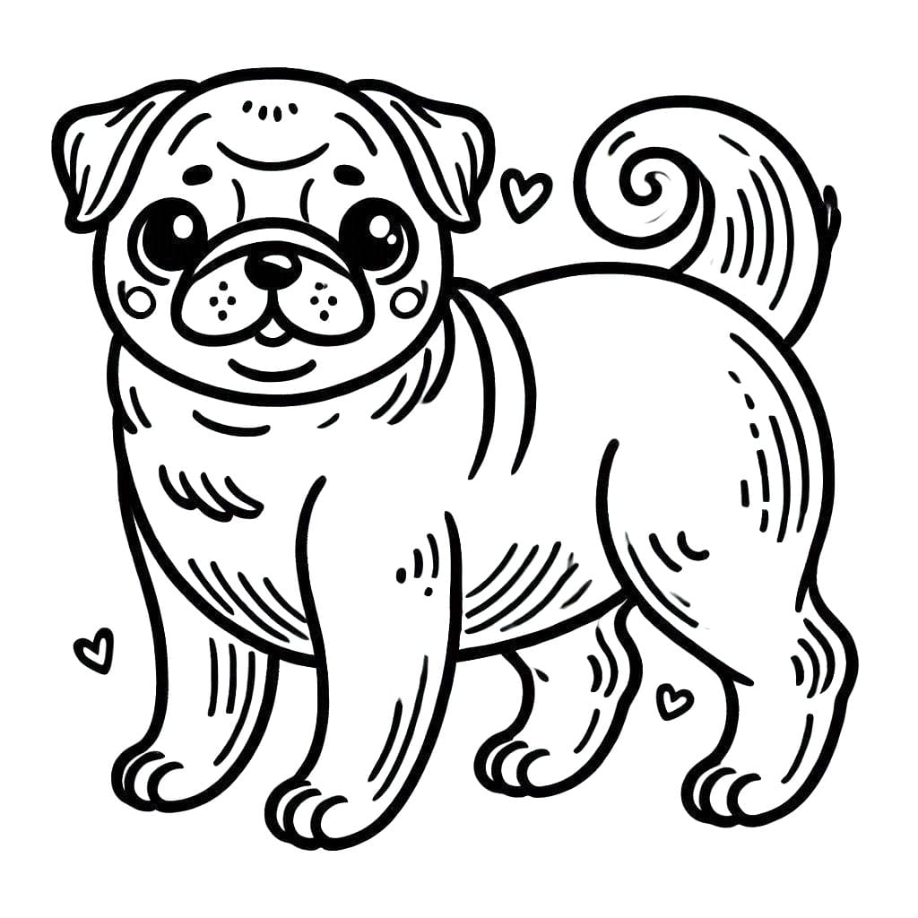Chó Pug Cute