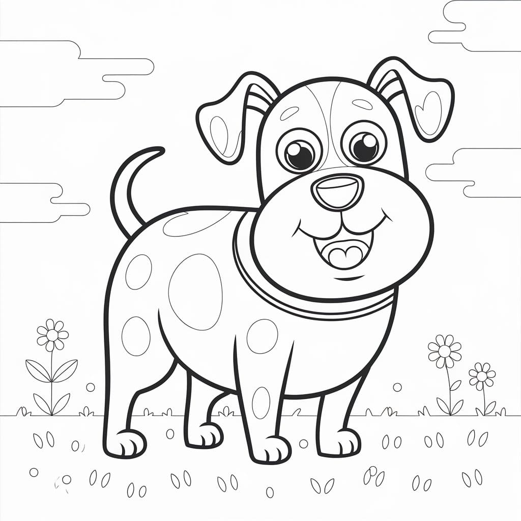 Chú Chó Đang Cười