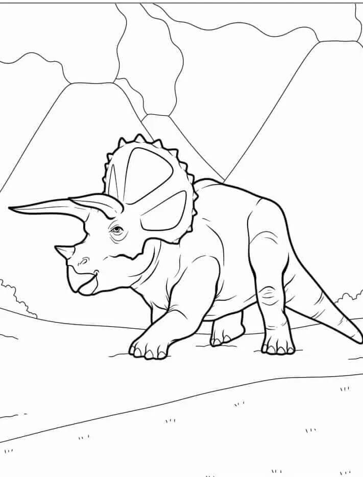 Chú Khủng Long Ba Sừng