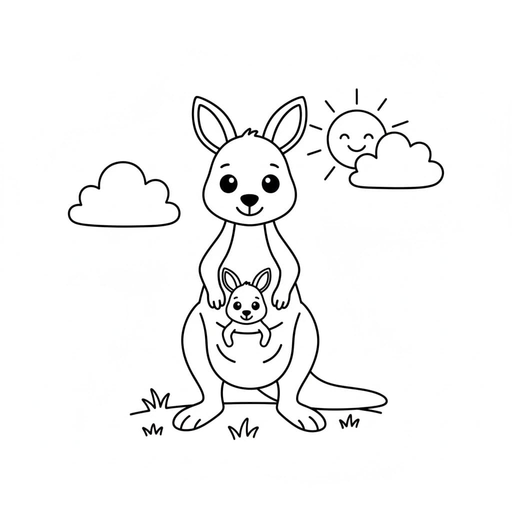 Chuột Túi Mẹ Và Chuột Túi Con