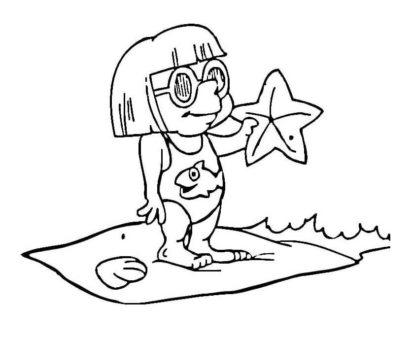 Cô Bé và Con Sao Biển