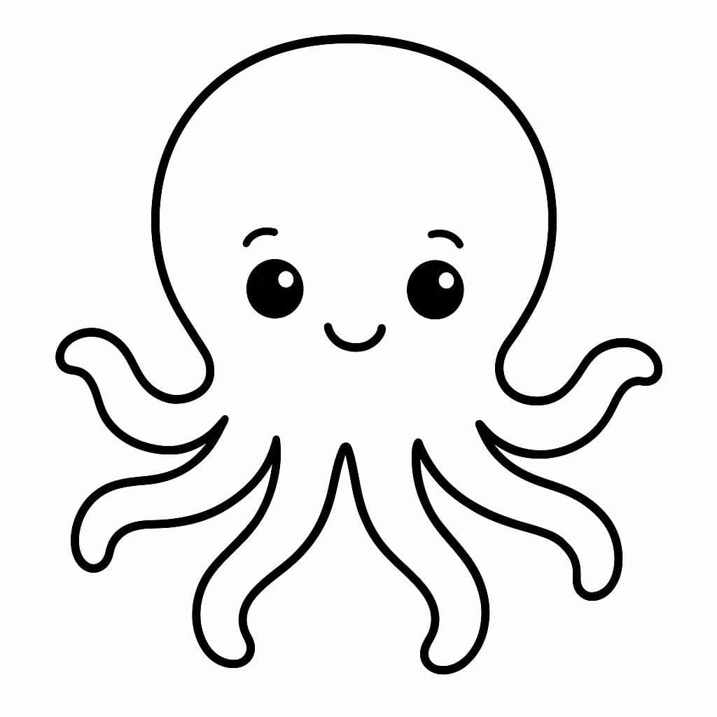 Con Bạch Tuộc Bình Thường