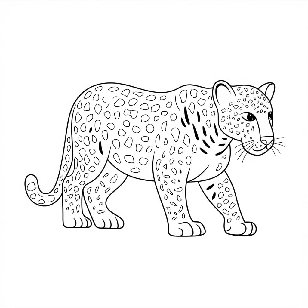 Con Báo Đốm Cái Đơn Giản