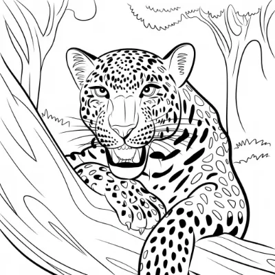 Con Báo Ôm Cây