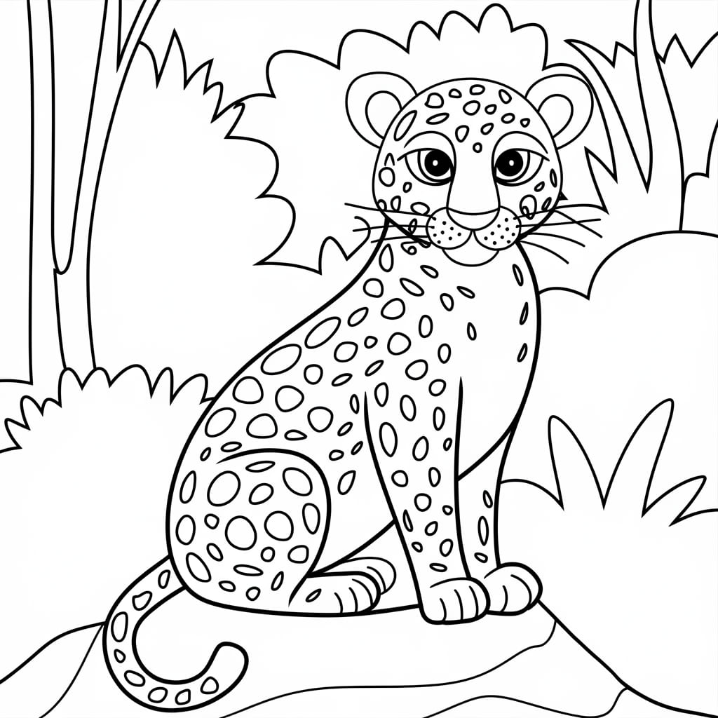 Con Báo Trong Rừng