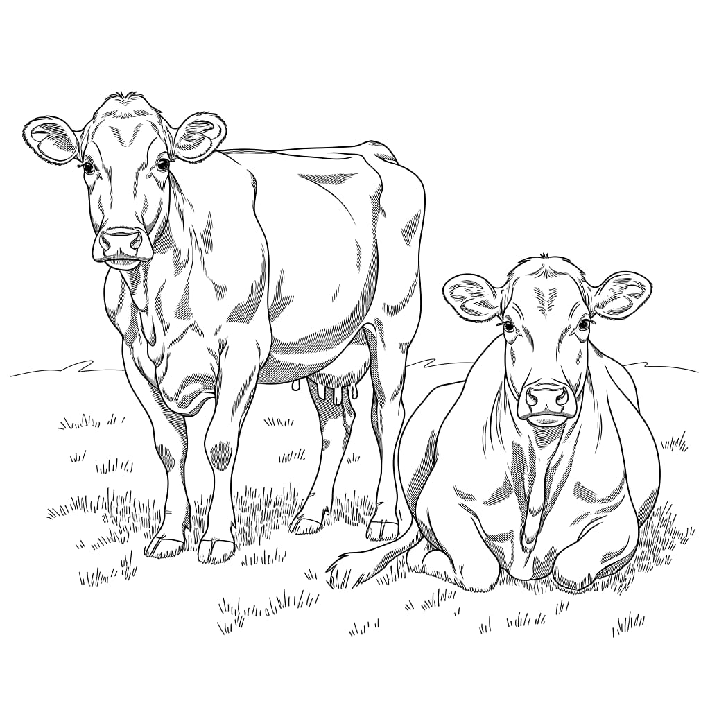 Con Bò Nghỉ Ngơi