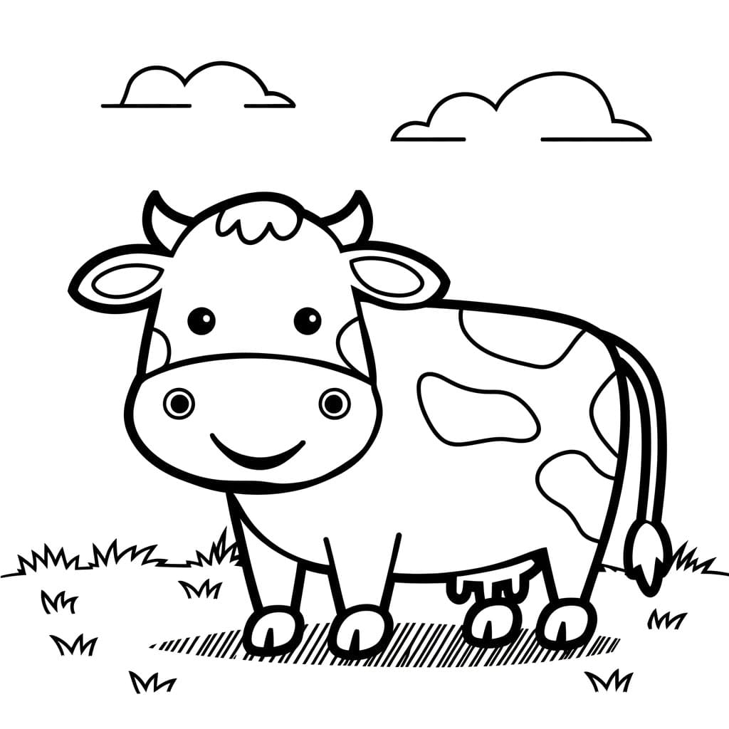 Con Bò Nhỏ Mỉm Cười