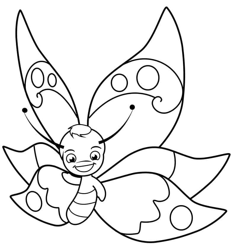 Con Bướm Thân Thiện Đáng Yêu