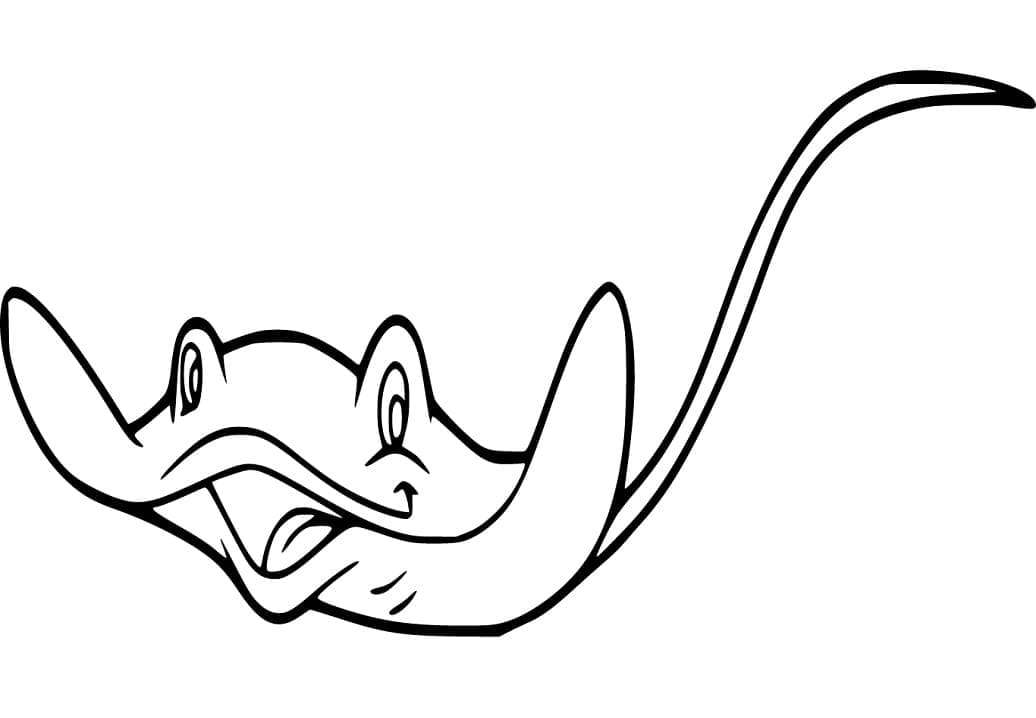 Con Cá Đuối Hài Hước