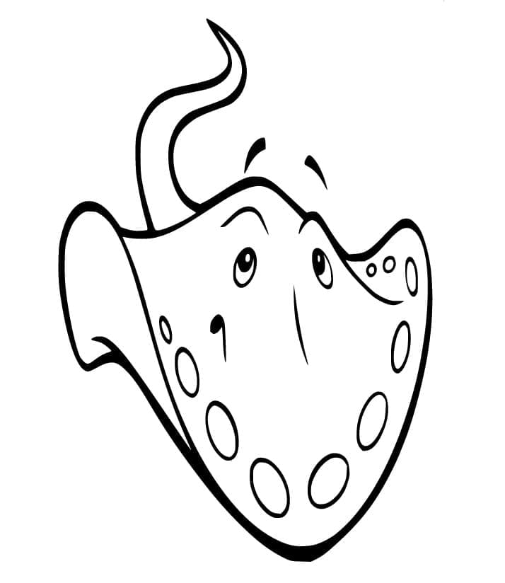 Con Cá Đuối Nước Ngọt