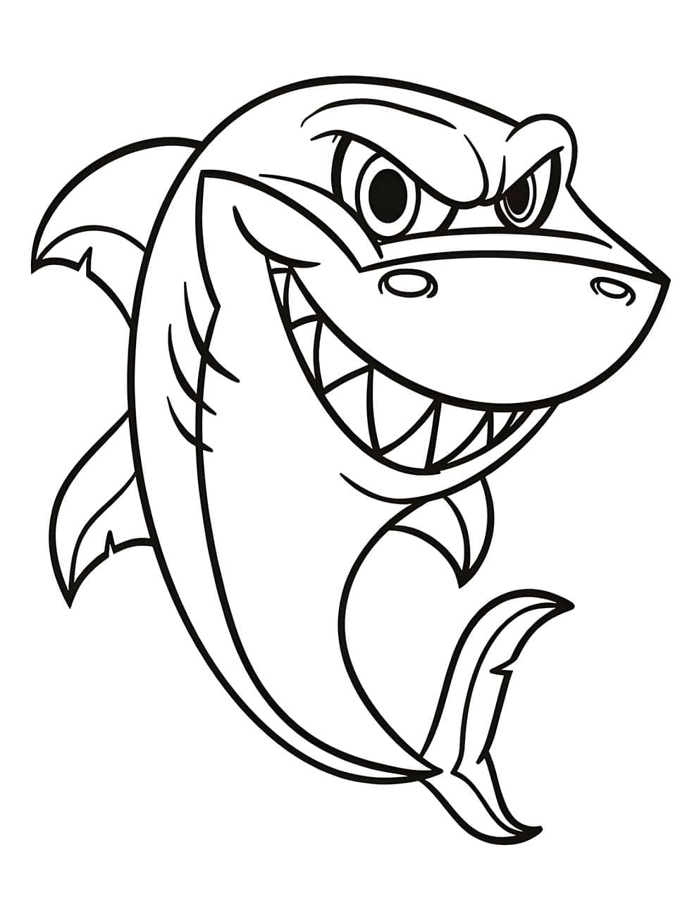 Con Cá Mập Độc Ác