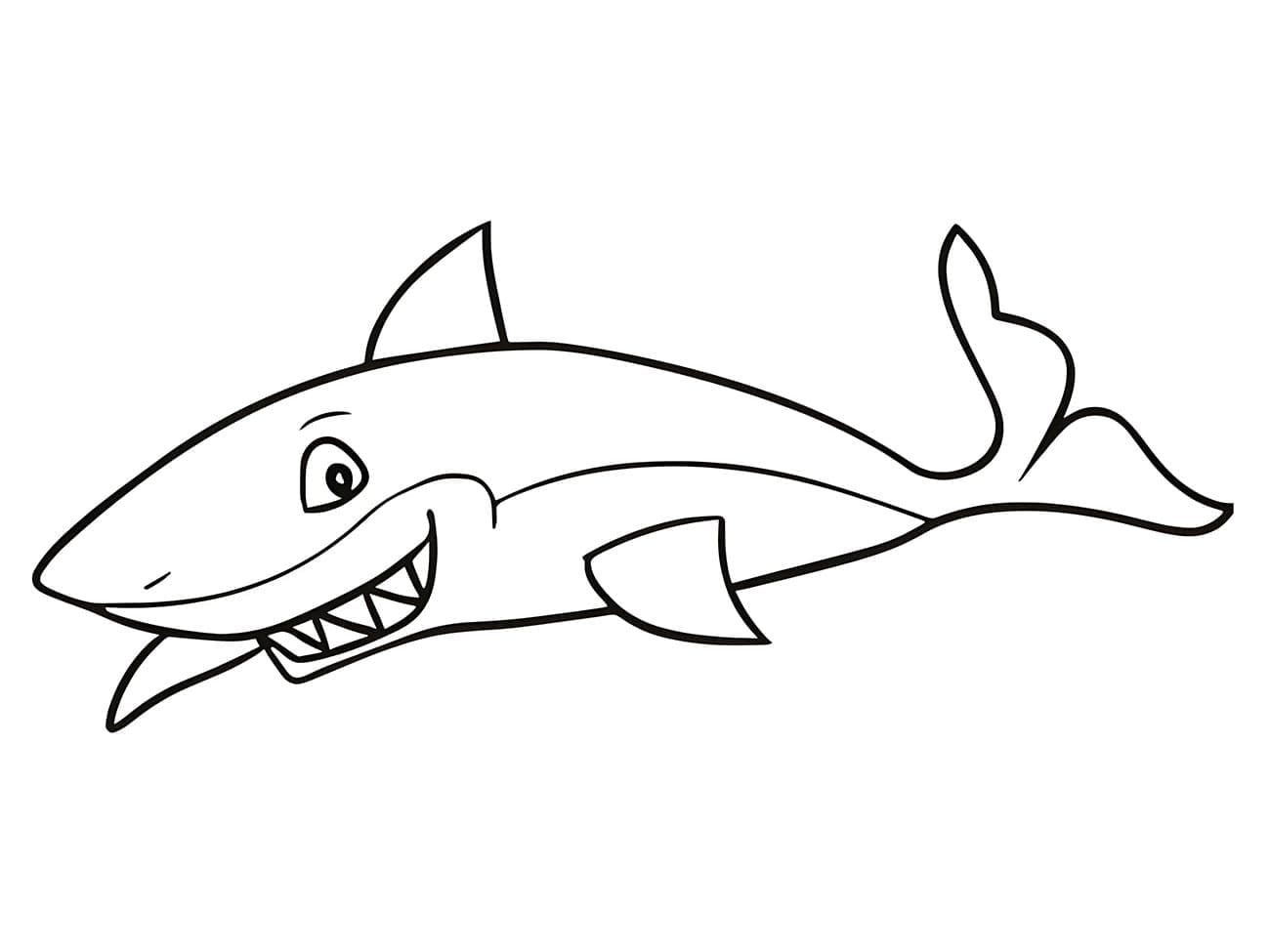 Con Cá Mập Hoạt Hình