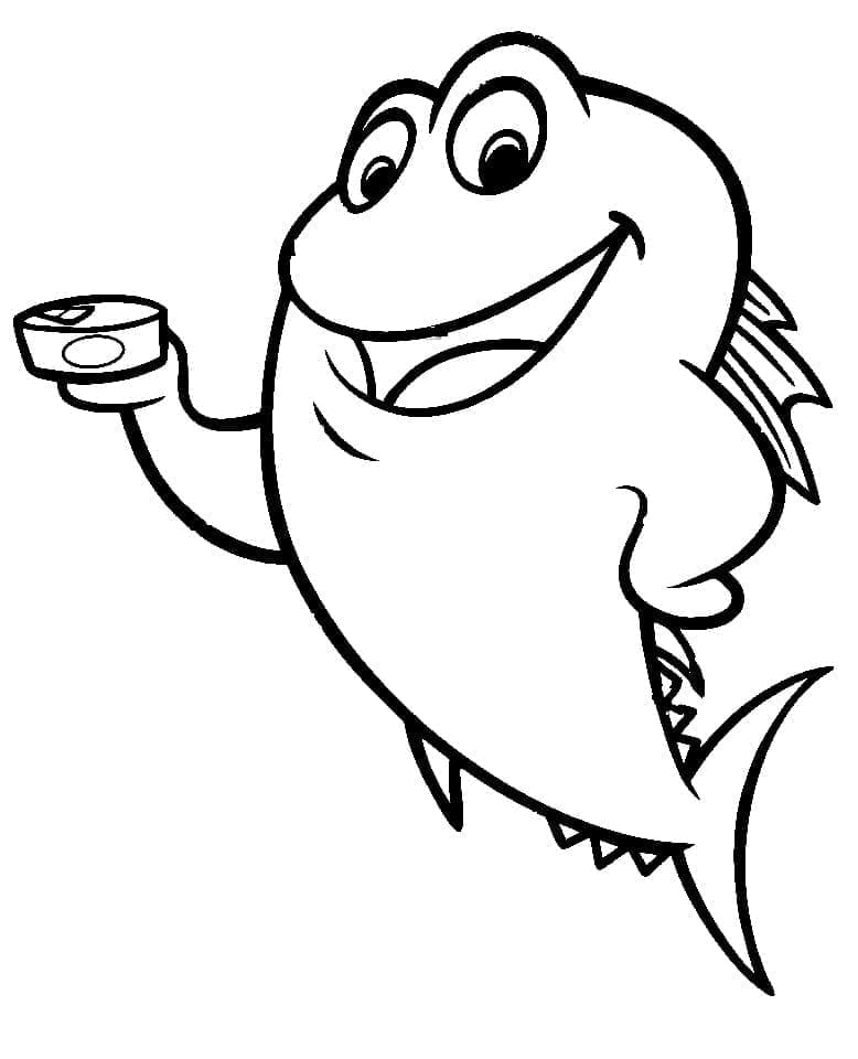 Con Cá Ngừ Hoạt Hình